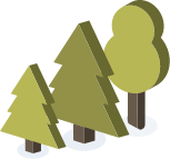 Line of trees